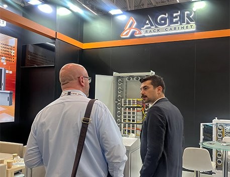 AGER at ECOC Frankfurt Fair.