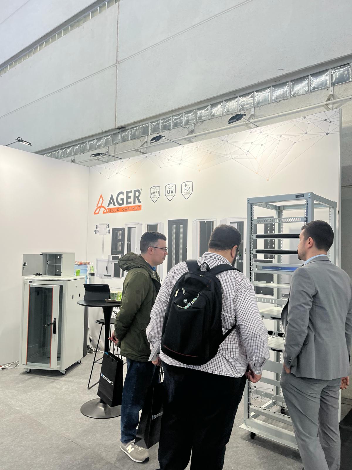 As AGER Rack Cabinet, we met with global industry representatives at the Intersec 2024 trade show, held in Dubai from January 16–18, 2024.