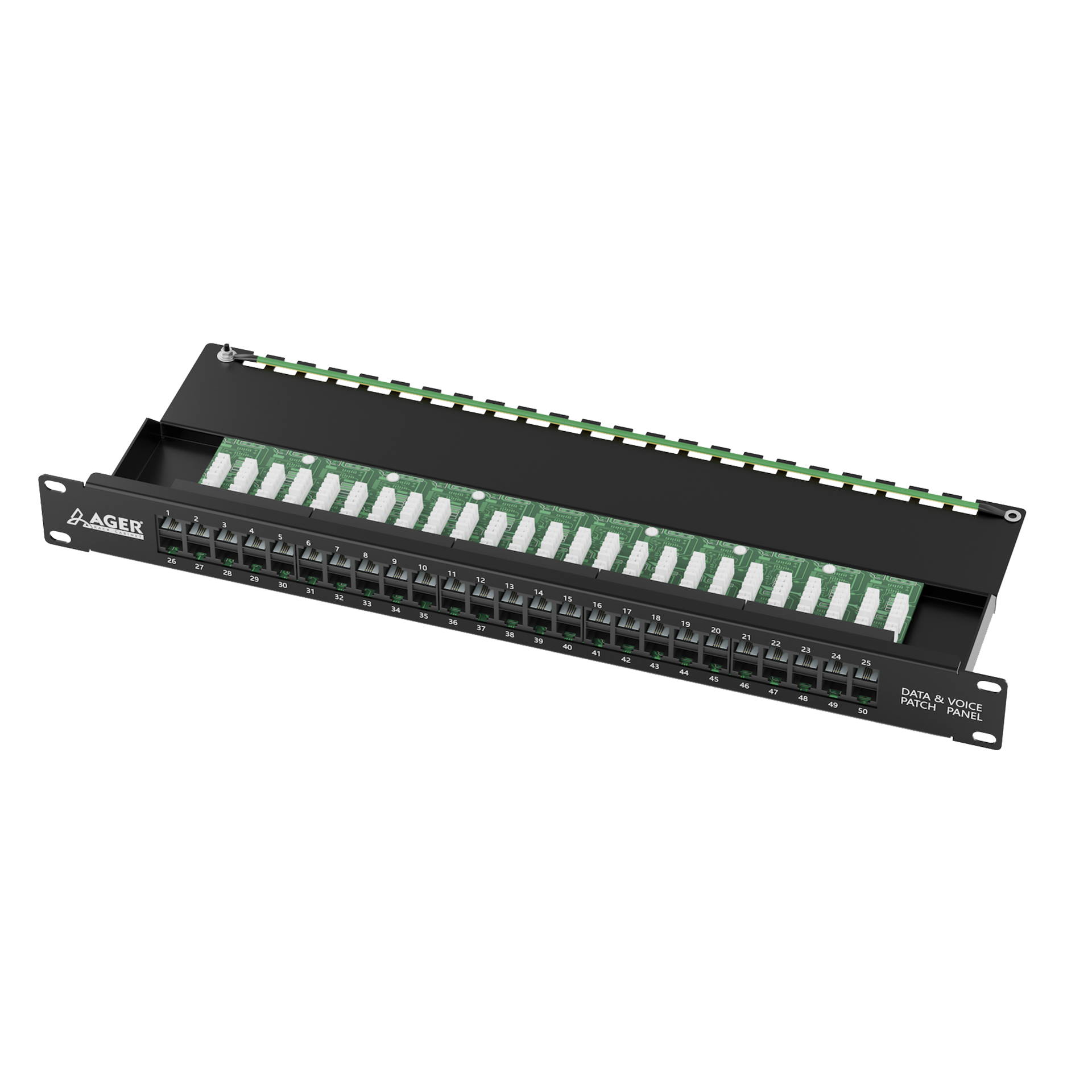 ISDN 50 Port Telephone Panel