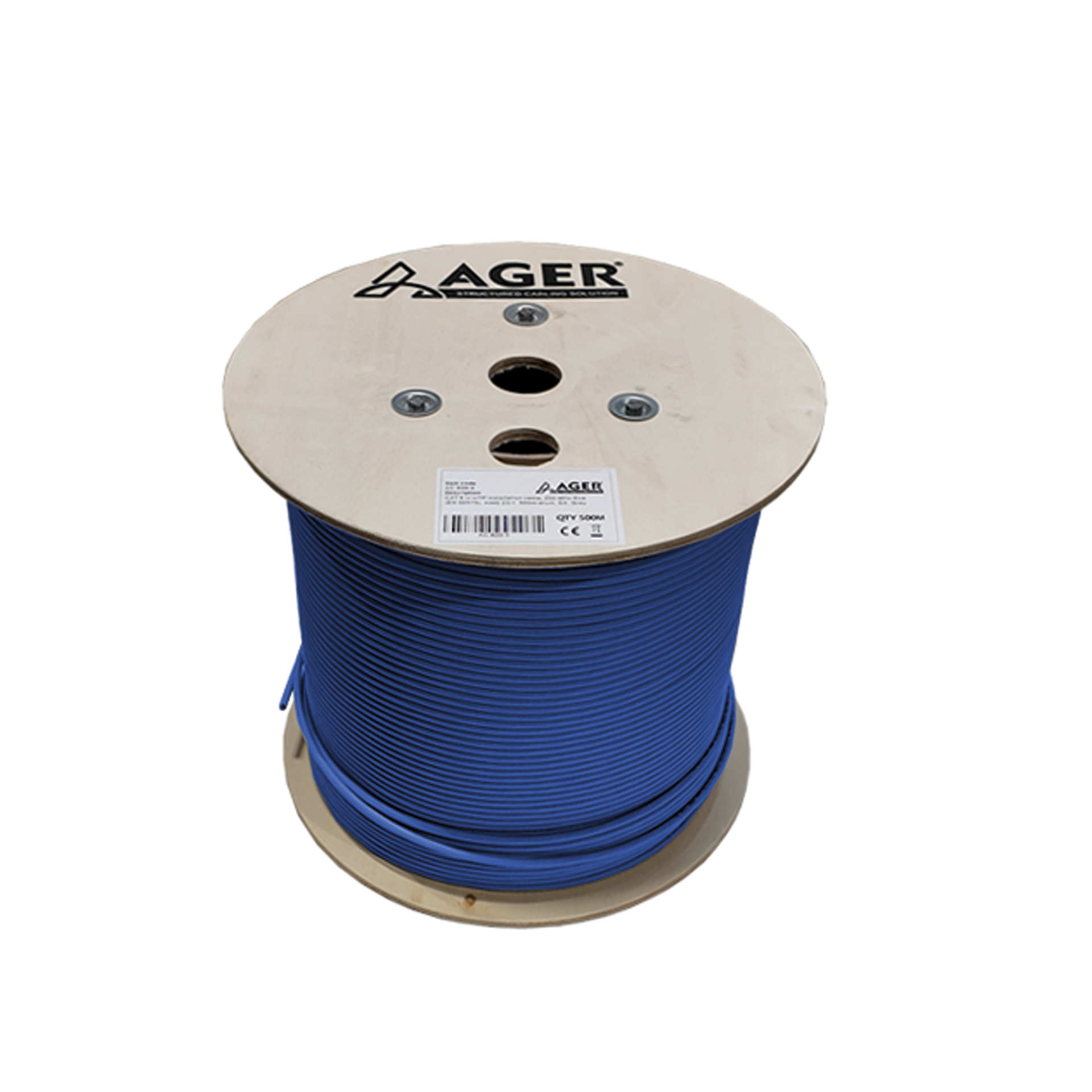 Cat 6A U/UTP 23 AWG 500 MHz Horizontal LAN Cables