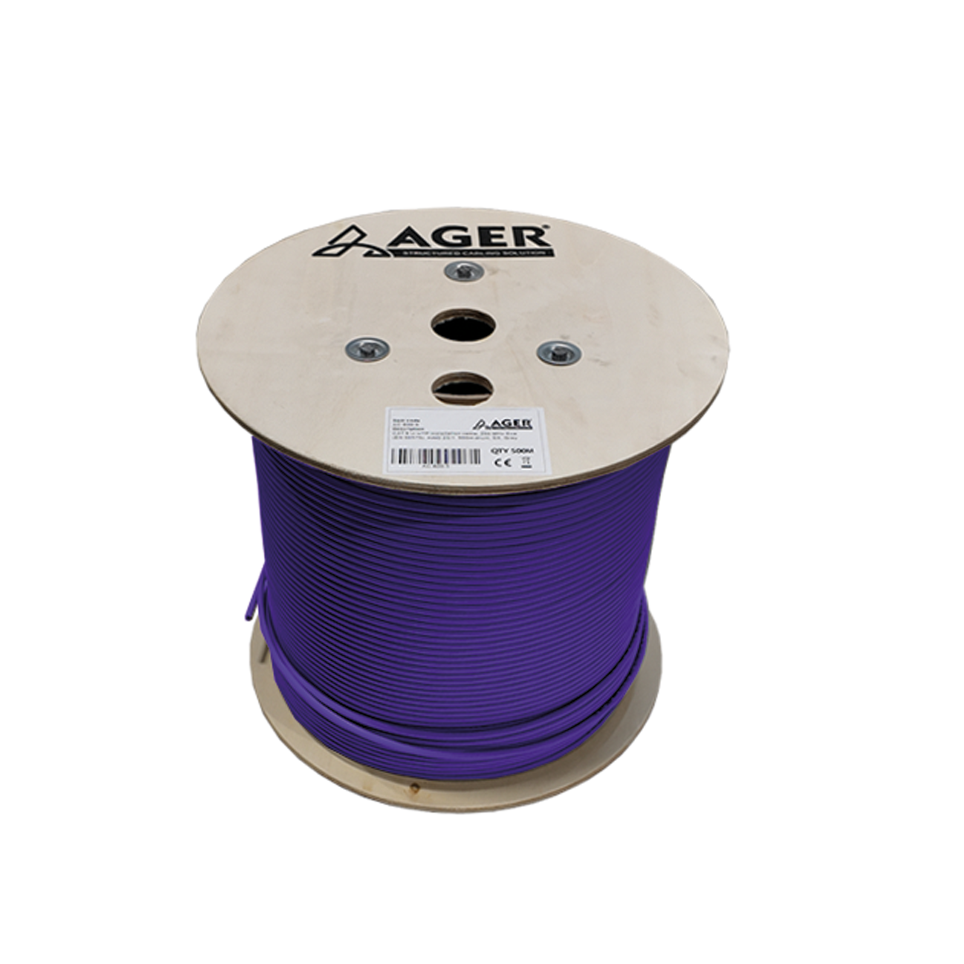 Cat 6A U/UTP 23 AWG 500 MHz Horizontal LAN Cables