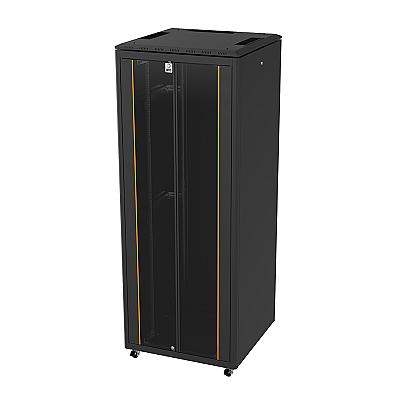 42U 800 mm Width 800 mm Deepth Double Glass Door Vega Cabinet
